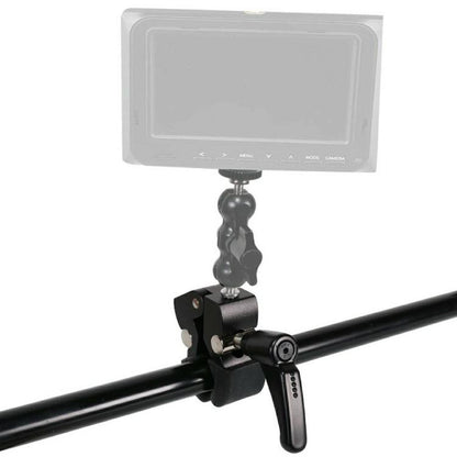 Z039 Photography Clamp 1/4 and 3/8 Thread Crab Pliers Clip For DSLR Cameras
