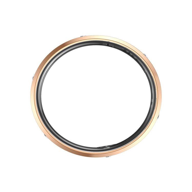 HR01 SIZE 6 Smart Ring, Support Heart Rate / Blood Oxygen / Sleep Monitoring / Female Menstrual Cycle, SIZE 6
