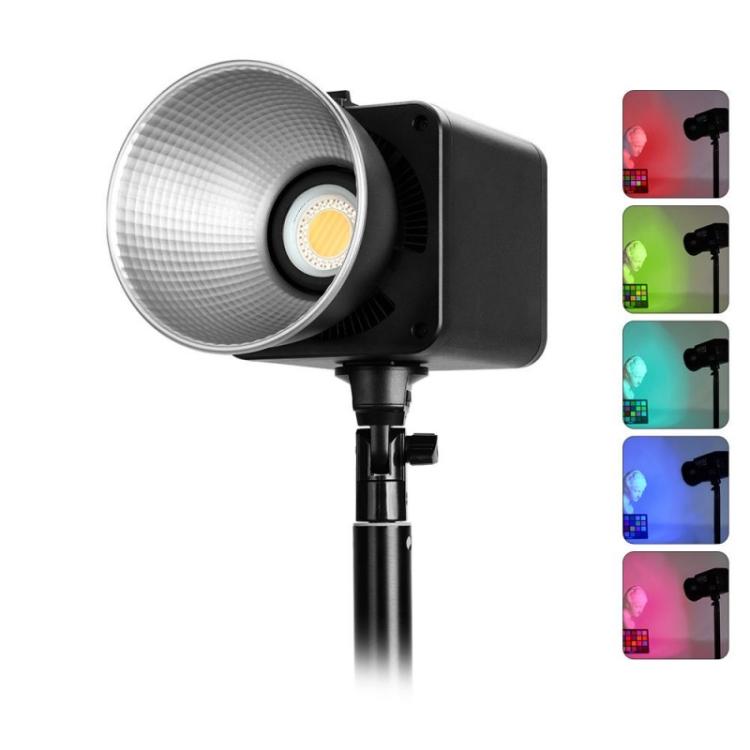 VLOGLITE P100RGB 2700K-6500K Rechargeable Studio Lighting Wireless Photography 100W COB Lamp, P100RGB