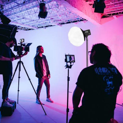 VLOGLITE P100RGB 2700K-6500K Rechargeable Studio Lighting Wireless Photography 100W COB Lamp, P100RGB