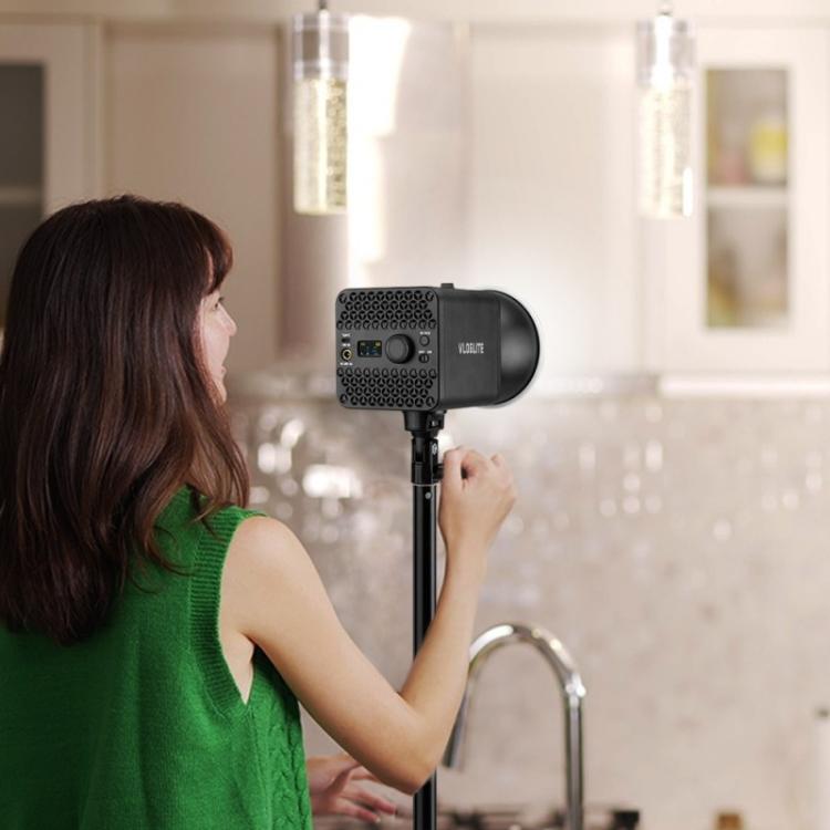 VLOGLITE P100RGB 2700K-6500K Rechargeable Studio Lighting Wireless Photography 100W COB Lamp, P100RGB