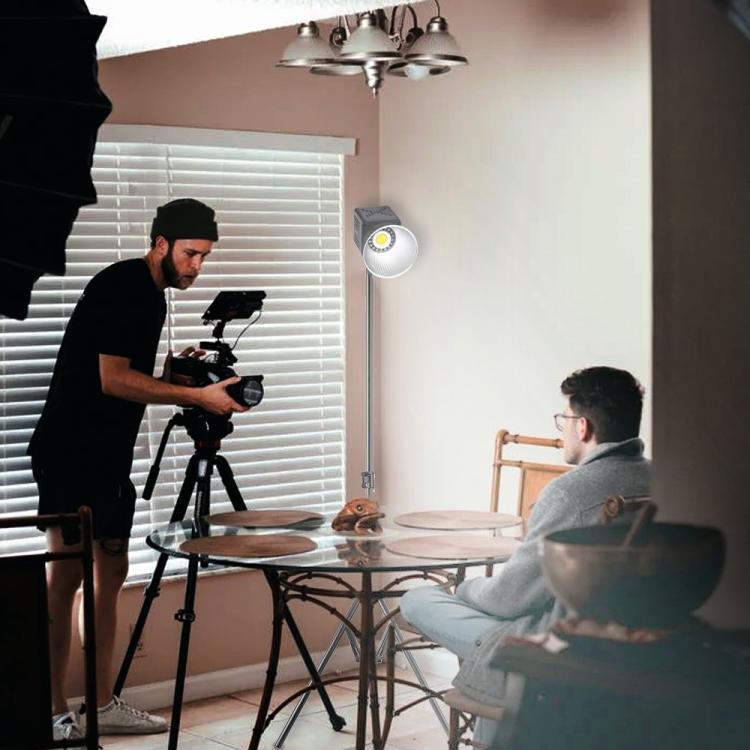 VLOGLITE P40RGB Photography 40W COB RGB Video Light 20 Effects Modes Studio Video Lamp, P40RGB