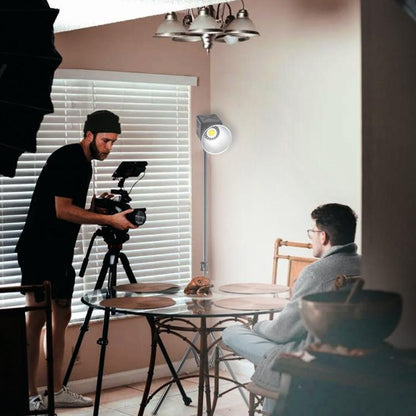 VLOGLITE P40RGB Photography 40W COB RGB Video Light 20 Effects Modes Studio Video Lamp, P40RGB