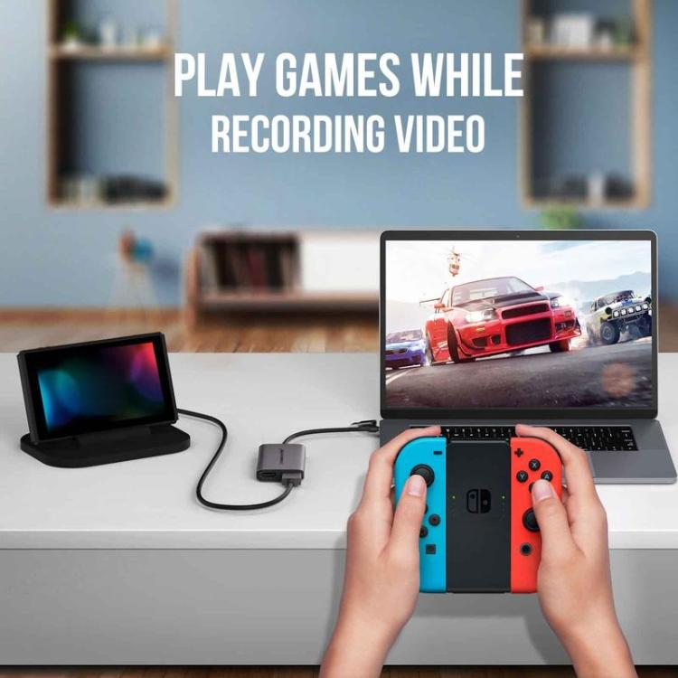 Lemorele AC02L 4K HDMI Capture Card 1080P 60FPS Ultra-Low Latency for Live Streaming, AC02L