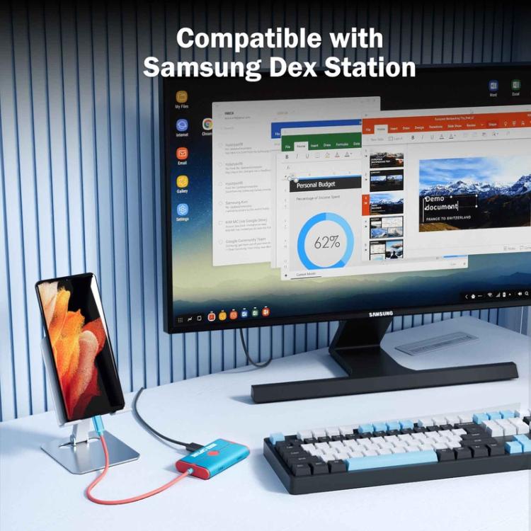 Lemorele AC08 4K HDMI Video Capture Card Game Live Recording Adapter, AC08(black), AC08(Lake Blue)