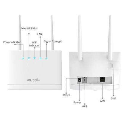 R311 Pro SIM Card WiFi Router 300Mbps Wireless Mobile Hotspot CPE 4G LTE Router, Style 2
