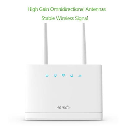 R311 Pro SIM Card WiFi Router 300Mbps Wireless Mobile Hotspot CPE 4G LTE Router, Style 2