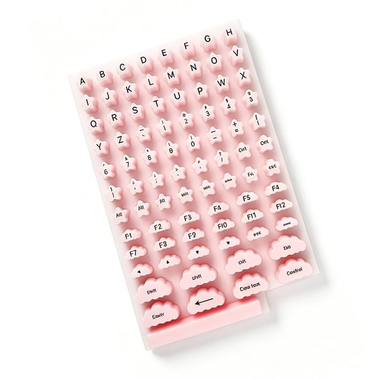 Keycaps for Typing with Long Nails