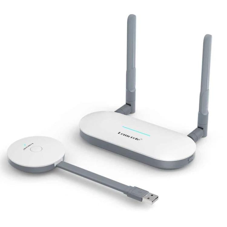 Lemorele G60 USB-A Wireless Transmitter Set 1080P 50M HDMI VGA 3.5mm Audio Extender