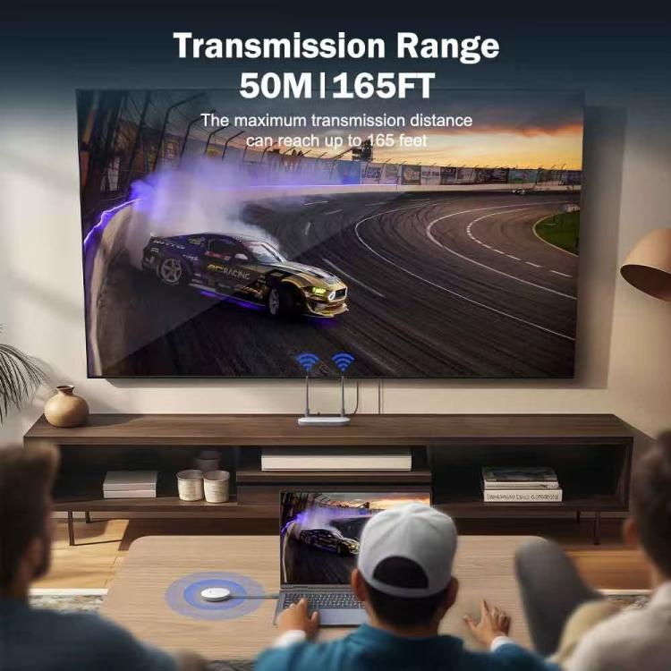 Lemorele G60 USB-A Wireless Transmitter Set 1080P 50M HDMI VGA 3.5mm Audio Extender