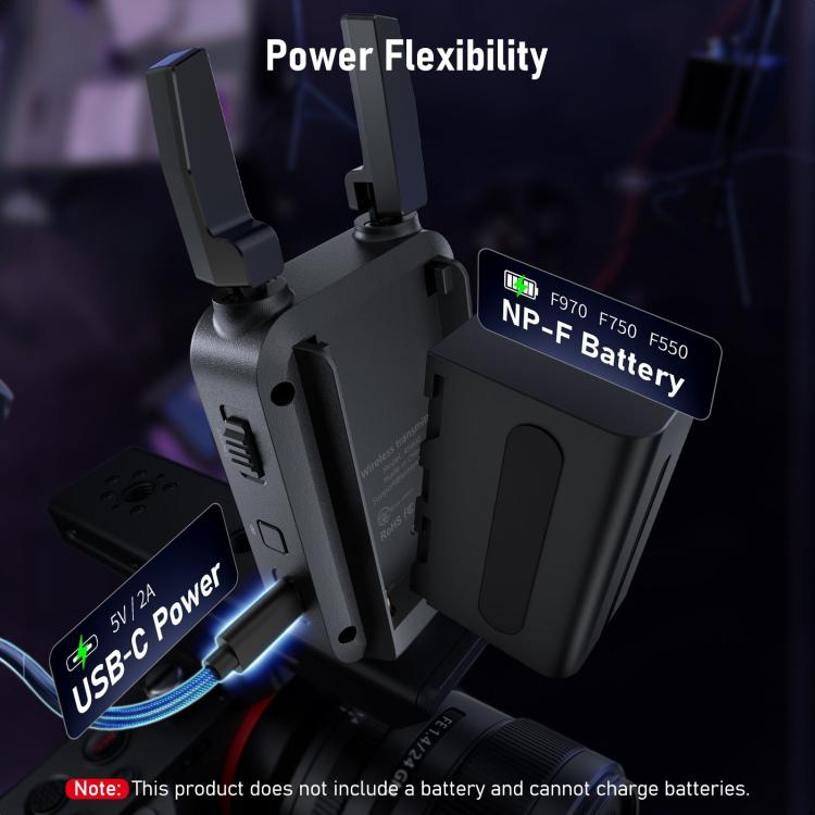 Lemorele R5000 Wireless Video Transmitter 1 In 1 Loop Out 1TX To 4RX 1080P 200M HDMI-compatible Extender
