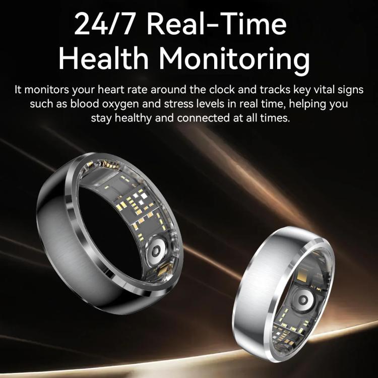 SY15 SIZE 10 Smart Ring, Supports Health Monitoring / Gesture Control