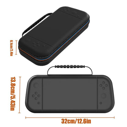 For Nintendo Switch 2 PU Portable Travel Bag Multi-function Storage Pouch with Game Card Slots