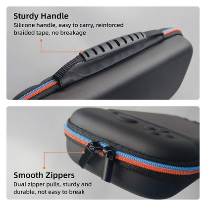 For Nintendo Switch 2 PU Portable Travel Bag Multi-function Storage Pouch with Game Card Slots