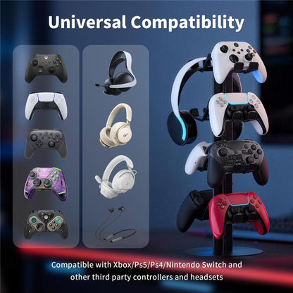 For XBOX / PS5 / Switch 3-Tier Gaming Controller Stand, 3-Tier