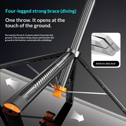 Q54 RGB Fill Light AI Gimbal Selfie Stick Face Tracking Magnetic Extendable Phone Tripod Stand, Q54