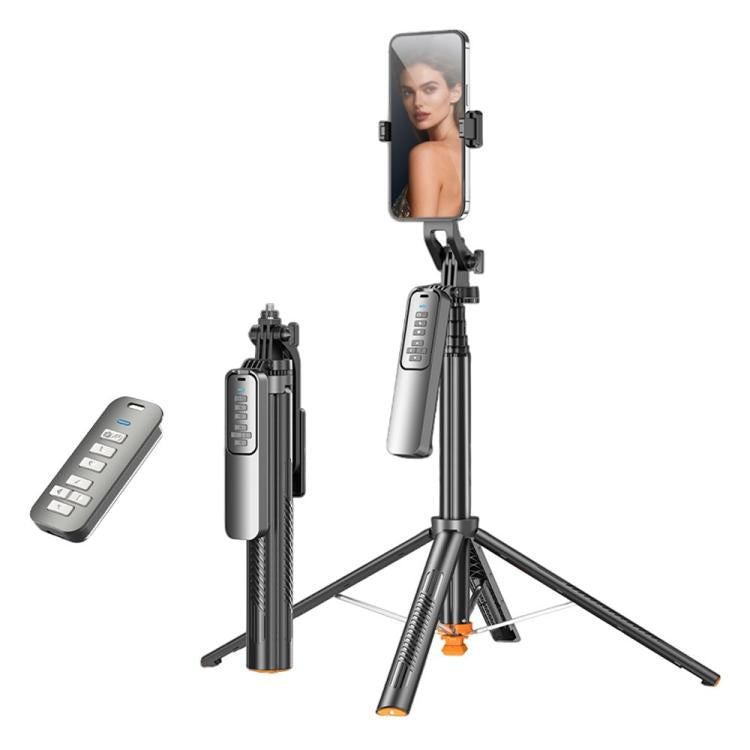 T05TK For Photography Tripod Selfie Stick Auto-Open Gimbal Stabilizer Remote Control Phone Stand, T05TK