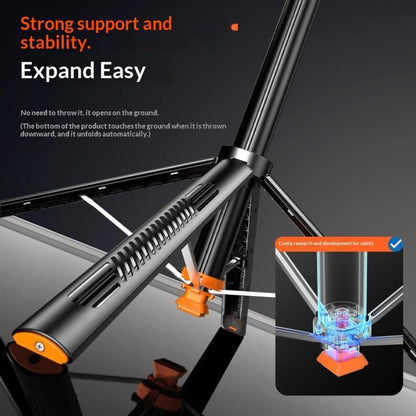 T05TK For Photography Tripod Selfie Stick Auto-Open Gimbal Stabilizer Remote Control Phone Stand, T05TK