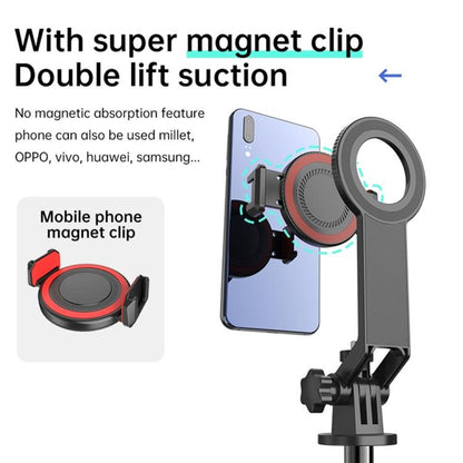 K14 1.7m Extendable Remote Control Magnetic Phone Stand Selfie Stick Tripod, K14