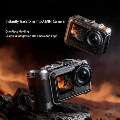 For DJI Osmo Action 6 DJ-6 Detachable Magnetic Camera Cage Frame Cover