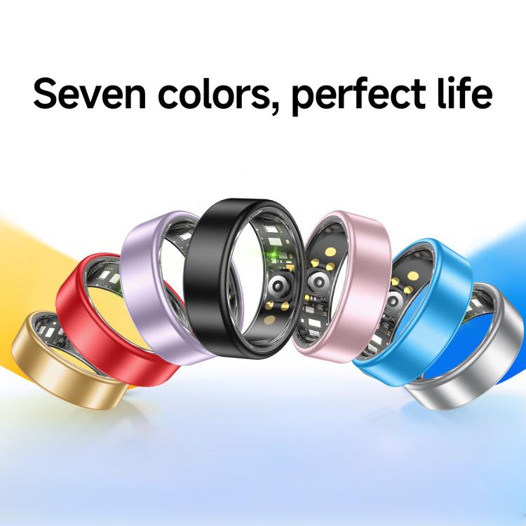 R88 Smart Ring Fitness Tracker, Supports Health Monitoring / Camera Control, Size 13, Size 14