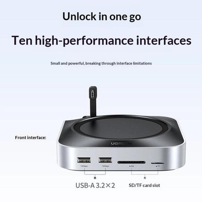 UGREEN CM841-65487 11-in-1 M.2 NVMe SSD Enclosure Docking Station for Mac Mini M4 / M4 Pro, CM841-65487