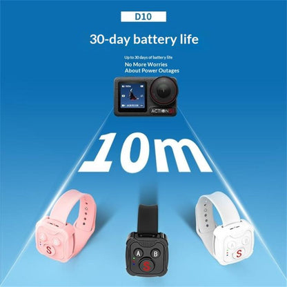 D10 Wireless Controller BT Remote Control For DJI Action, GoPro, Insta360 Action Cameras