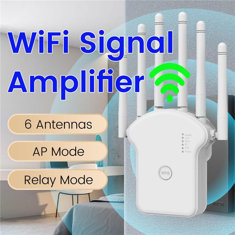 RE300LN Home Office 300Mbps WiFi Network Signal Booster, US Plug, EU Plug