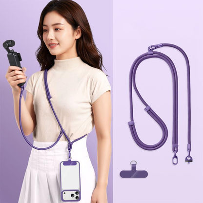 Adjustable Long And Short Anti-Loss 3-in-1 Crossbody Camera Strap, For DJI Osmo Pocket 4 / 3