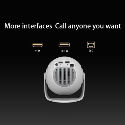 TP360 Android 14 Rotatable Mini Smart Projector Portable Home Theater Projector, US Plug, EU Plug, UK Plug, AU Plug