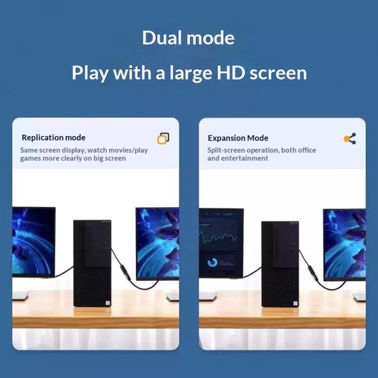 UGREEN MM137 40363 4K/30Hz DP to HD Converter DisplayPort to HD Adapter