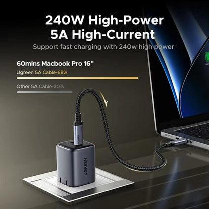 UGREEN L706 65383 PD240W 80Gbps USB4 Gen4 Type-C to Type-C Fast Charging Data Cable, L706-65383