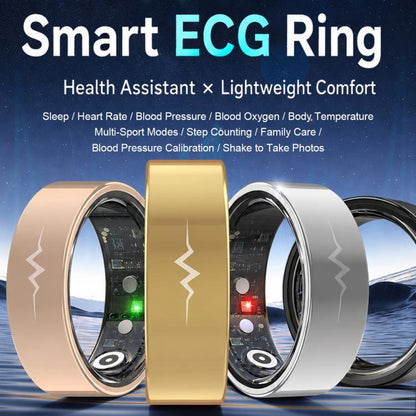 R1005 Smart Ring, Supports Health Monitoring / Camera Control, Size 7, Size 8, Size 9, Size 10, Size 11, Size 12, Size 13