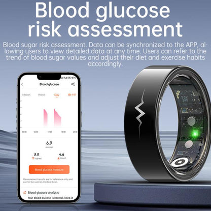R1005 Smart Ring, Supports Health Monitoring / Camera Control, Size 7, Size 8, Size 9, Size 10, Size 11, Size 12, Size 13