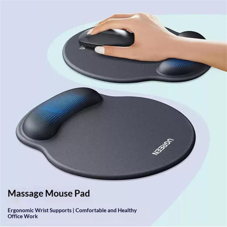 UGREEN LP668 5mm Memory Foam Anti-Slip Ergonomic Wrist Rest Mouse Pad