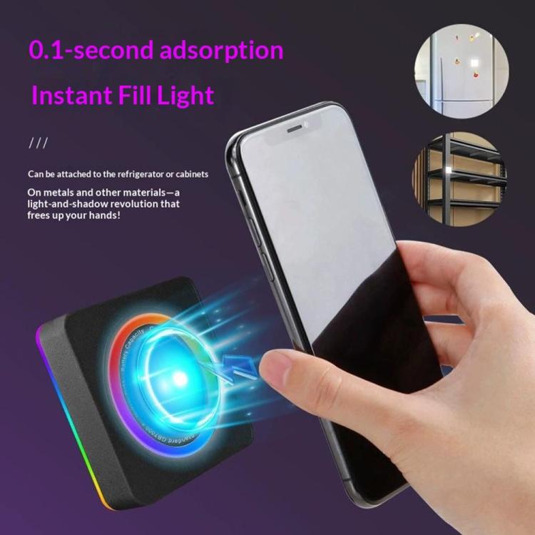 K-29 For Live Streaming Photography Three Color Temperature Portable LED Fill Light, K-29