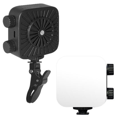 K-31 For Photography Live Streaming 84-LED Clip-on Fill Light 3 Color Temperature Dimmable, K-31