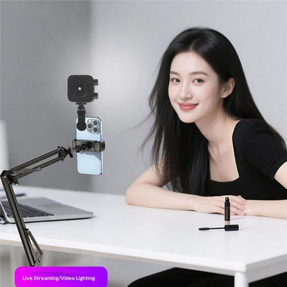 K-31 For Photography Live Streaming 84-LED Clip-on Fill Light 3 Color Temperature Dimmable, K-31