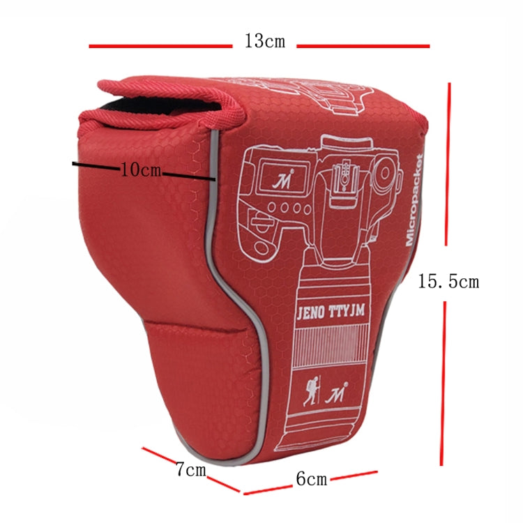 Waterproof Camera Bag Case Cover for Canon EOS M100 / M50 / M10 / M6 / M5 / M3