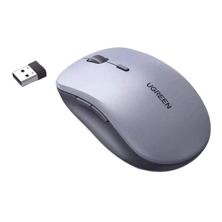 UGREEN MU002 Ergonomic Wireless Mouse Bluetooth-compatible 2.4GHz Dual Mode Silent Click