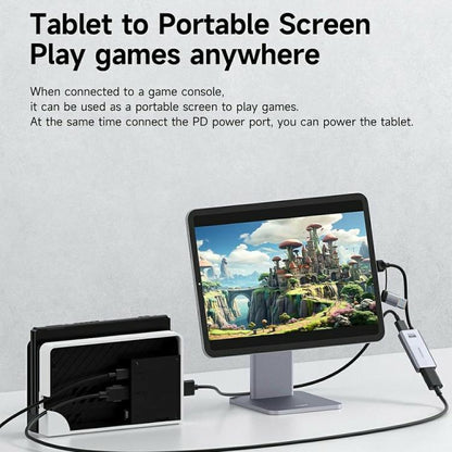 HAGIBIS UHC07P 100W PD Charging Adapter USB 3.0 HD Video Capture Card