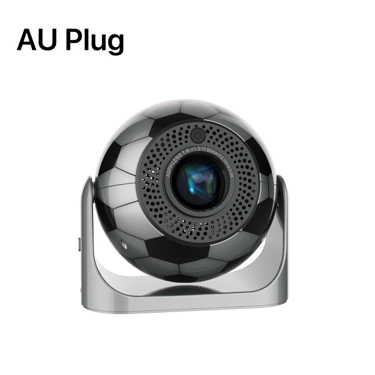 JY-360 Android 13 Football-Shaped Mini LCD Projector, Support Auto Focus, for Outdoor Home Theater, EU Plug, US Plug, UK Plug, AU Plug