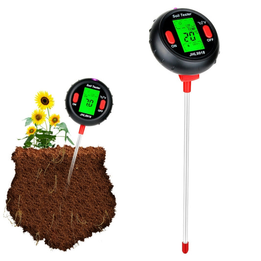 RZ104 Soil PH Meter Humidity Detector Digital PH Meter Soil Monitor PH Gardening Plant Soil Tester, RZ104