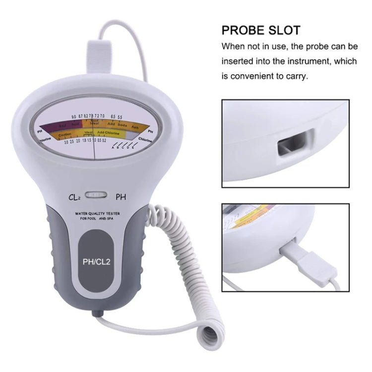 Swimming Pool Water Quality Tester PH Test Pen Chlorine Gas Water Quality Tester