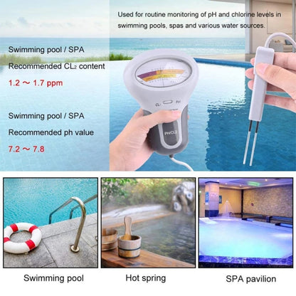 Swimming Pool Water Quality Tester PH Test Pen Chlorine Gas Water Quality Tester