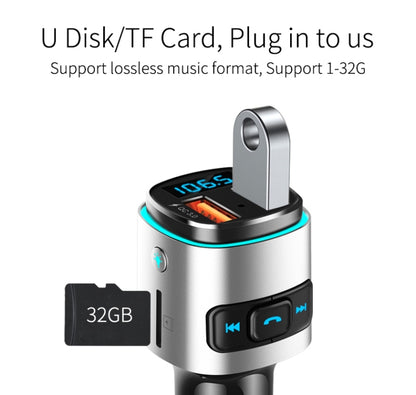 BC41 Multi-Functional MP3 Player, Bluetooth Receiver, USB Charger, Automobile Cigarette Lighter, BC41