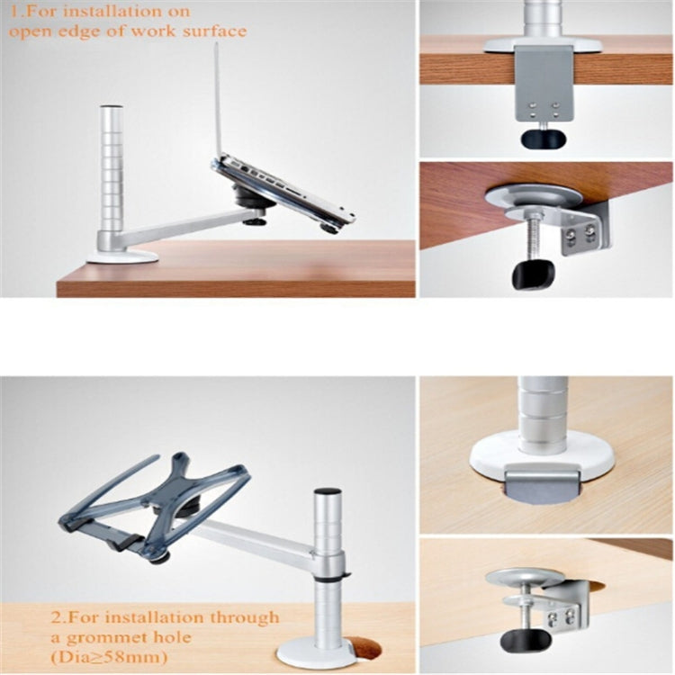 OA-1S Double use Laptop/Tablet Stand Height Adjustable Rotatable Holder