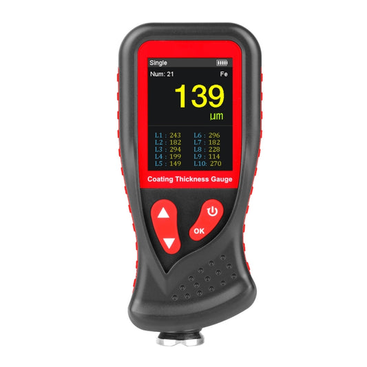 GT230 Thickness Gauges Paint Coating Thickness Gauge Car Film Digital Thickness Gauge Tester Rechargeable Thickness Gauge, GT230