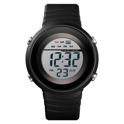 SKMEI 1497 Fashion Simple Backlight Single Display Electronic Watch Timing Alarm Watch