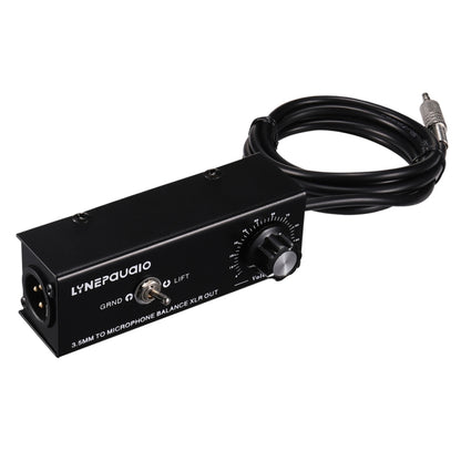B012 Professional Stereo Signal Converted to Microphone Balanced Signal Output